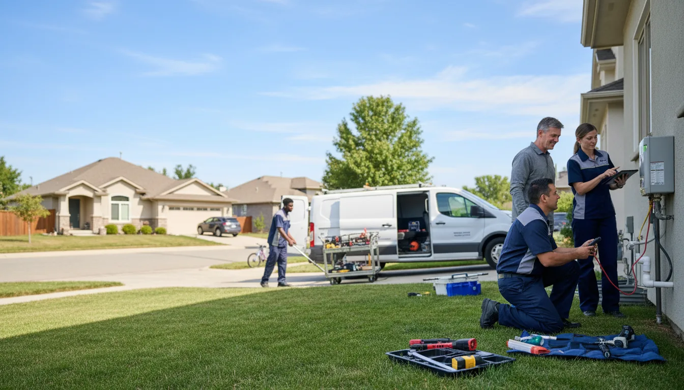 Tankless water heater service in Brookville, OH